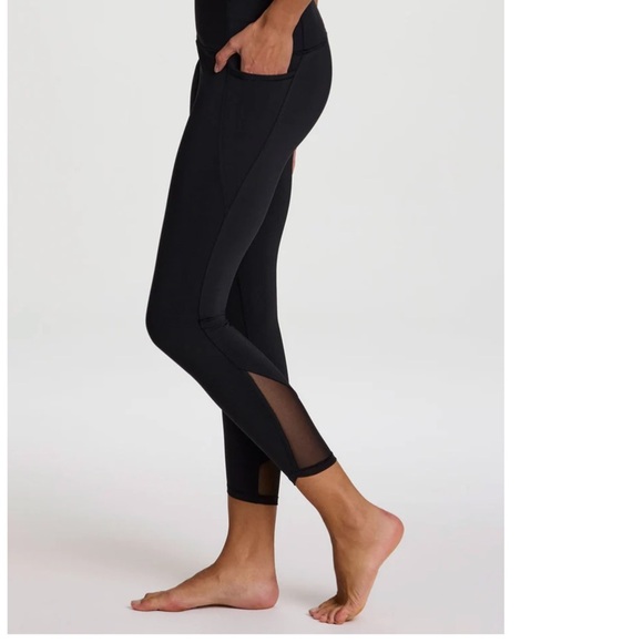 NWT RBX Leggings with Mesh Detail. CR60249 msrp $68 - Picture 3 of 5